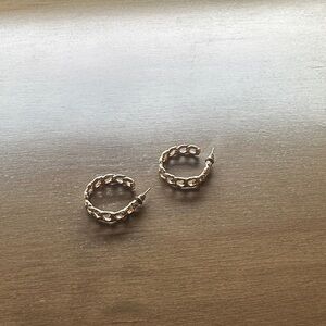 Elegant Gold Hoop Earrings